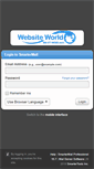 Mobile Screenshot of mail.websiteworld.com